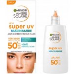 Garnier Ambre Solaire Super UV opalovací fluid na obličej 50+ 40 ml – Zboží Dáma