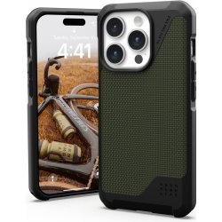 Pouzdro UAG Metropolis LT MagSafe, kevlar olive - iPhone 15 Pro