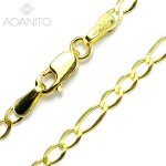 Adanito Zlatý řetízek figaro BRRK1224GFIG – Hledejceny.cz