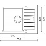 Sinks ACRPE65050029 Perfecto 650 Avena – Hledejceny.cz