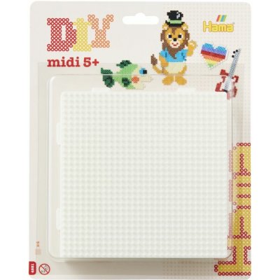 Hama zažehlovací korálky Midi podložky 4x napojovací čtverec – Hledejceny.cz