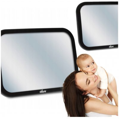 Chicco zrcátko pro pozorování dítěte 18 cm x 28 cm černá – Zboží Dáma