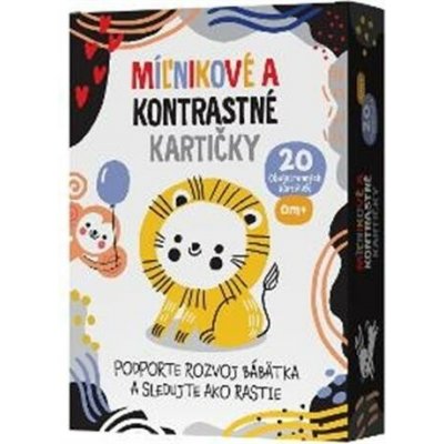 EDUKID Milníkové a kontrastní kartičky – Zboží Dáma