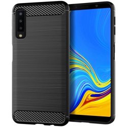 Pouzdro Forcell CARBON Samsung A750 Galaxy A7 2018 černé