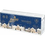 Linteo Den&Noc Papírové kapesníky 3-vrstvé 10x10 ks – Zboží Dáma