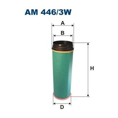 Vzduchový filtr Filtron AM446/3W – Hledejceny.cz
