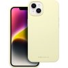 Pouzdro a kryt na mobilní telefon Apple Pouzdro Roar Cloud-Skin Apple iPhone 14 světle žluté