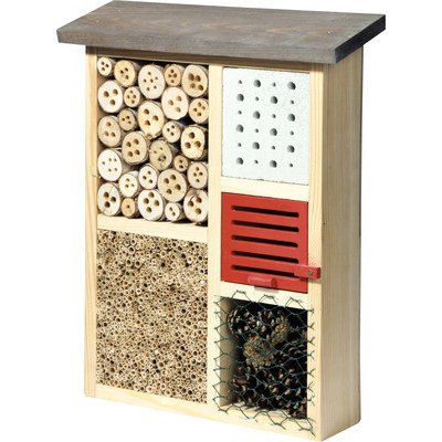 Dobar Hotel pro hmyz s plochou střechou 34 x 11 x 42 cm 22560FSC – HobbyKompas.cz