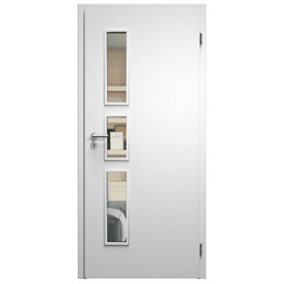 Sapeli Elegant Komfort M33 otočné bílá pór 80 x 210 cm Čiré sklo – Hledejceny.cz