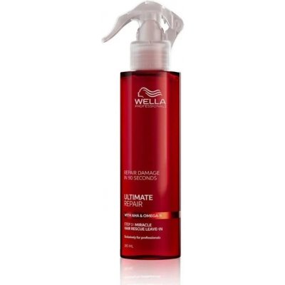 WELLA Ultimate Repair Miracle Rescue kúra bez oplachování pro poškozené vlasy 185 ml – Hledejceny.cz