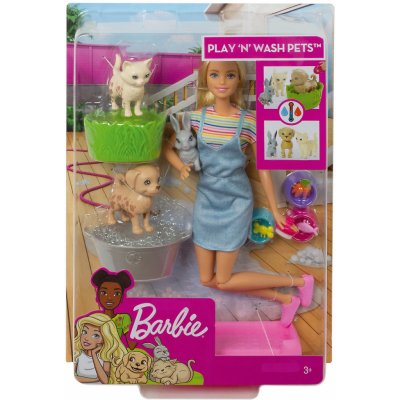 Barbie hraní se zvířaty blond – Zbozi.Blesk.cz