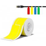 Niimbot štítky na kabely T 25x76mm 200ks Žluté pro B21, B21S, B3, B1S – Zboží Živě