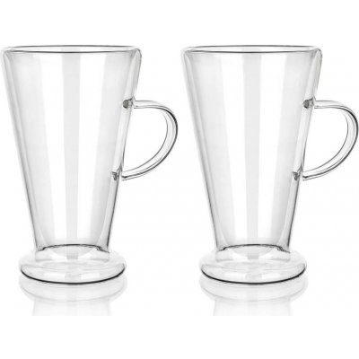 BANQUET Sada skleněných hrnků DOBLO 2 x 400 ml – Zboží Dáma BANQUET Sada skleněných hrnků DOBLO 2 x 400 ml – Zboží Dáma