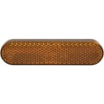 Odrazka obdélníková, Q-TECH (oranžová, 95 x 23 mm) – Hledejceny.cz