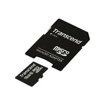 Transcend microSDHC 16 GB Class 10 TS16GUSDHC10