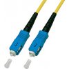 síťový kabel EFB O1323.0,5 Optický patch, SC-SC, 9/125 (single mode), simplex, 3mm, G567.A2, 0,5m