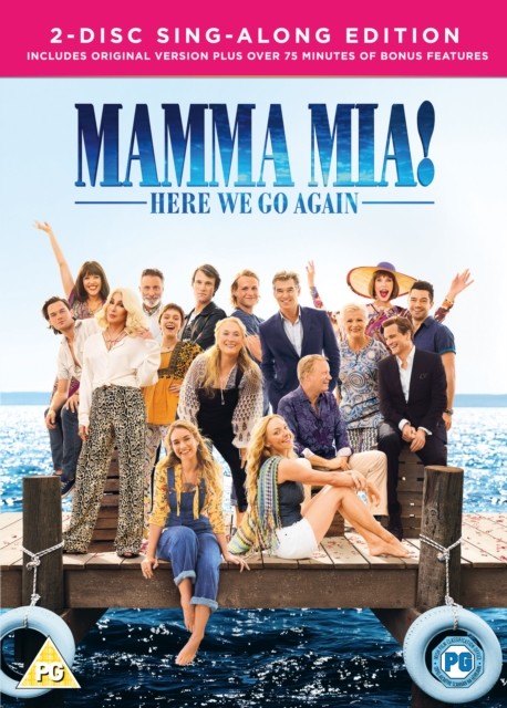 Mamma Mia! Here We Go Again DVD