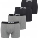 Levis Boxerky SOLID BASIC BRIEF PACK X6 Černá – Zboží Dáma