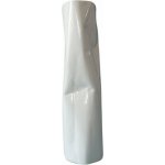 „Pokrčená“ váza Ćmielów vysoká bílá – Zboží Dáma