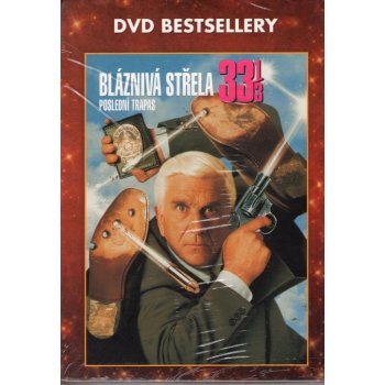 Bláznivá střela 33 a 1/3: Poslední trapas, plastový obal DVD