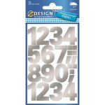 AVERY Z-DESIGN HOM stříbrné číslice – Sleviste.cz