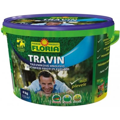 Agro CS Floria Travin Trávníkové hnojivo 4 kg – Sleviste.cz
