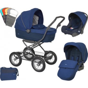 Inglesina Trilogy Set Comfort Touch Ergo Bike Eko-kůže 2017 + autosedačka CBL cobalt blue