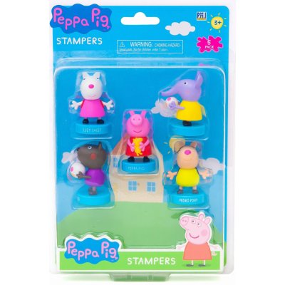 P.M.I. Peppa Pig: 5 figurek s razítkem blister – Zboží Mobilmania