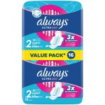 Always, Hygienické Vložky Ultra Day Super Velikost 2 Křidélka 16 ks – Zboží Dáma