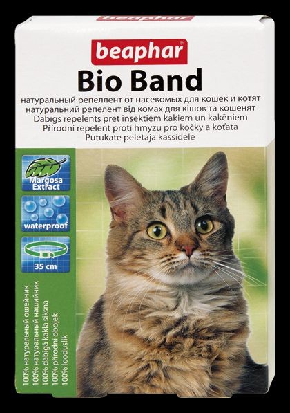 Beaphar Bio Band Veto Shield repelentní obojek pro kočky 35 cm od 94 Kč -  Heureka.cz