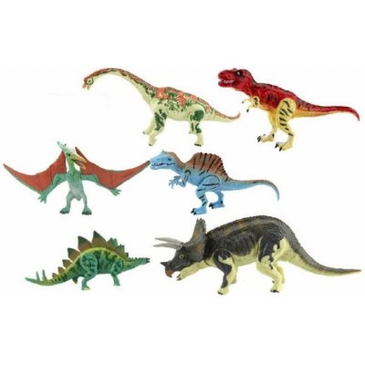 Teddies Sada Dinosaurus hýbající se 6 ks 48x17x13 cm