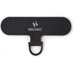 PEVNÉ TEXTILNÍ POUTKO NA TELEFON HICHIC UniGrip AllBLack – Sleviste.cz