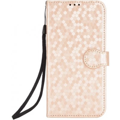 Pouzdro Honeycomb Dot Texture Case Ulefone Power Armor 14 / 14 Pro zlaté – Zbozi.Blesk.cz