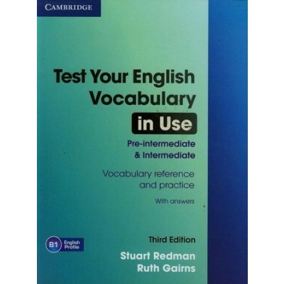 Test your Vocabulary in Use Pre-Inter 3ed + answer - Redman Stuart – Hledejceny.cz