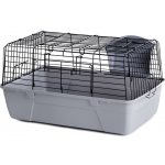 JK ANIMALS klec králík Black šedá 60 x 35 x 32 cm – Zboží Dáma