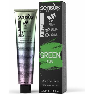 Sensus Direct Fluo Přímý Pigment Fluorescentní GREEN 100 ml