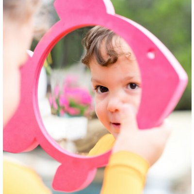 Splash About Zrcátko do vody Pink & White Fish – Zboží Mobilmania