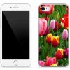 Pouzdro a kryt na mobilní telefon Apple mmCase na iPhone SE 2022 tulipány