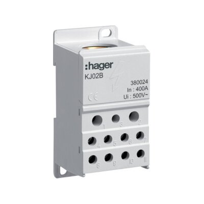 Blok HAGER KJ02B svorkovnicový KJ02B – Zbozi.Blesk.cz