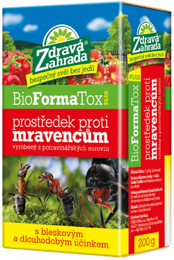 forestina Bio Formatox Plus proti mravencům 200 gr
