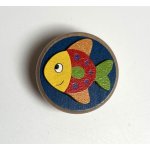 Goki dřevěná krabička na mléčné zoubky B – Zboží Dáma