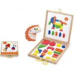 Viga Dřevěné kostky Písmenka a čísla 100 ks – Zboží Mobilmania