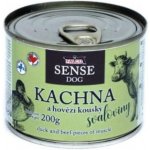Sokol Falco Sense Dog kachna a hovězí 200 g – Sleviste.cz