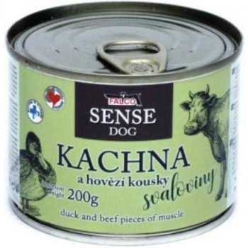 Sokol Falco Falco sense Dog kachna a hovězí 200 g