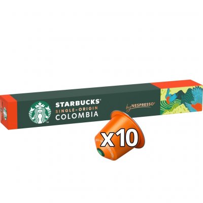 Starbucks Nespresso Single Origin Colombia Medium Roast 10 ks – Zboží Dáma
