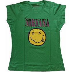 Nirvana Xerox Smiley Pink Girly Green