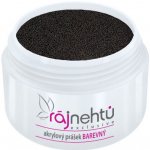 Ráj nehtů Akrylový prášek Classic Black 5 g – Zboží Dáma