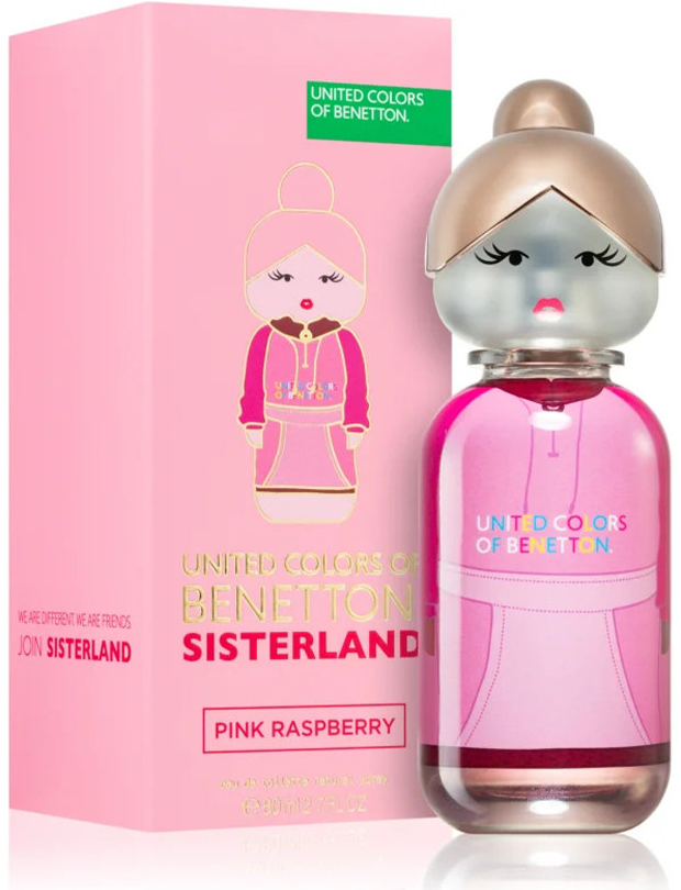 Benetton Sisterland Pink Raspberry toaletní voda dámská 80 ml