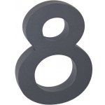 RICHTER CZECH Číslice a písmena RN.100LV.AL.AM antracit matná číslo: 8 – Sleviste.cz