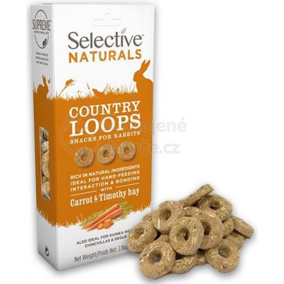 Supreme Petfoods Ltd Selective Naturals Snack Country Loops 80 g – Hledejceny.cz